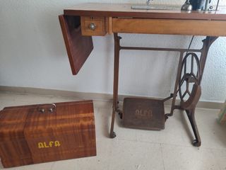 máquina da coser antigua alfa