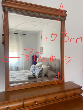 Conjunto de Muebles de madera buena