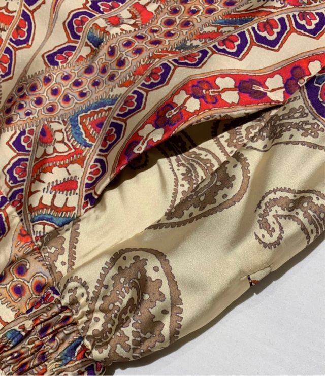 Pantalón fluido estampado Zara nuevo con etiqueta