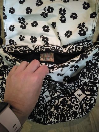 Bolso estampado de Roxy