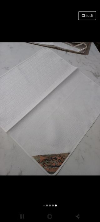 tovaglia da 12 posti con 12 tovaglioli