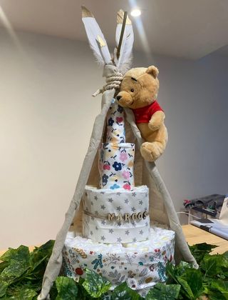 Pasteles/tartas de pañales