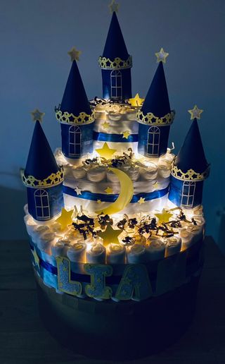 Pasteles/tartas de pañales