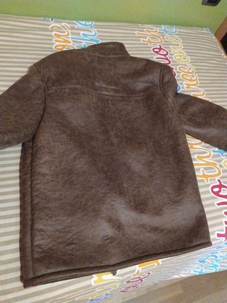 cazadora imitación piel