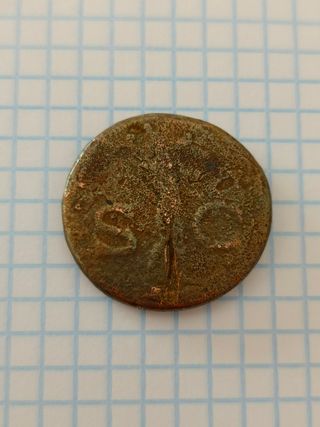 Rebajado! Moneda romana, As romano Claudio I 
