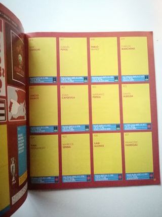 ALBUM CROMOS EURO 2008 PANINI EUROCOPA VACÍO