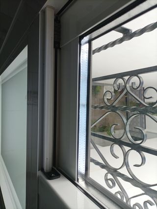 ventana doble climalit corredera con persiana