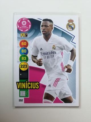 CROMO VINICIUS 252 ADRENALYN 2020 2021