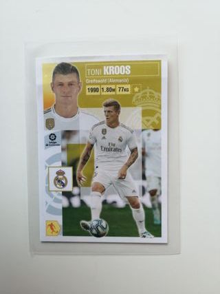 CROMO KROOS 11 A ESTE 2020 2021  REAL MADRID