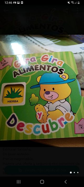 Lote 7 libros bebé/niño pequeño