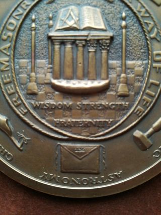 MEDALLA MASONICA. GRAN LOGIA DE PENNSYLVANIA.