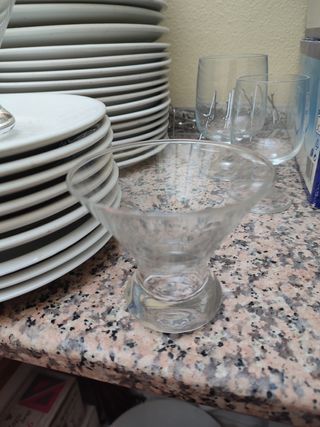 Coppette gelato/macedonia in vetro