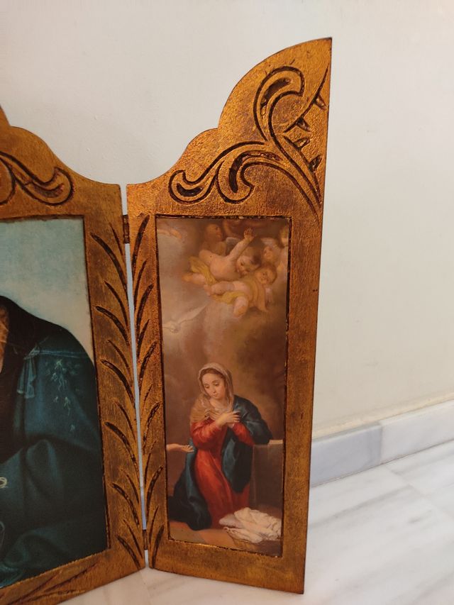 retablo antiguo 72X50