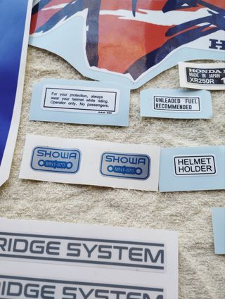 Kit pegatinas Honda XR 250 r