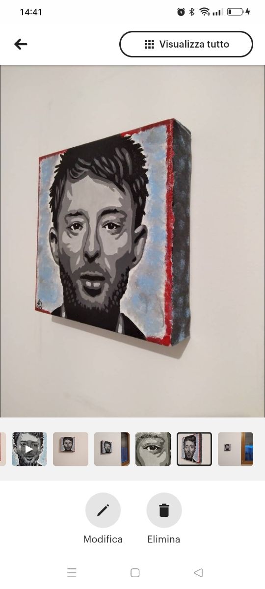 Tom York - Popart portrait