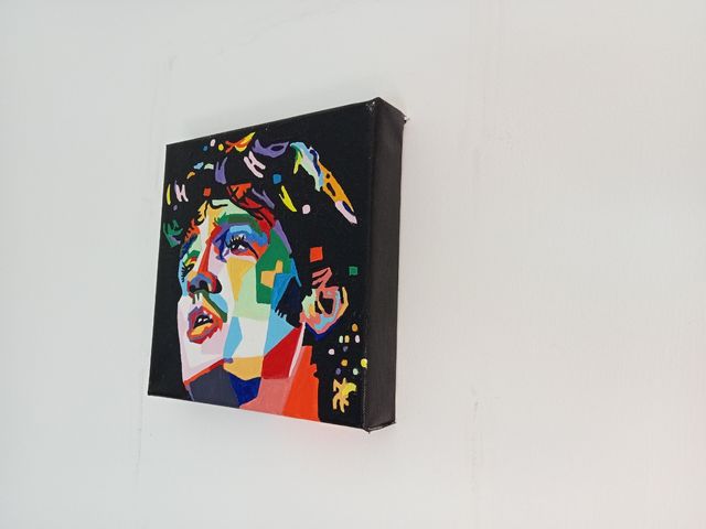 Elvis - popart  canvas portrait