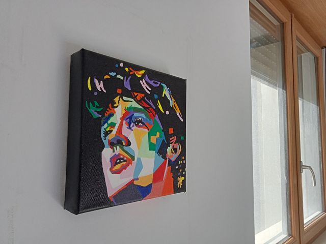 Elvis - popart  canvas portrait