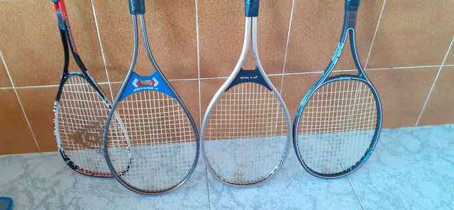 VENDO TODAS A 16€ 3 de tenis y 1 de squash