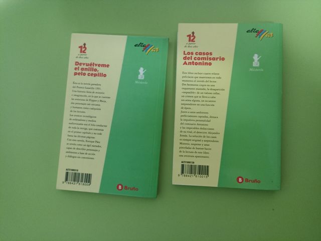 conjunto libros bruño