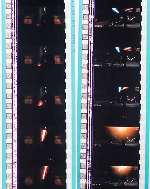 StarWars I II III 35mm fotogramas originales