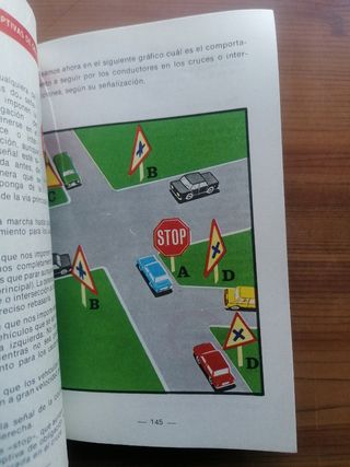 Libro Autoescuela Madrid 1976.