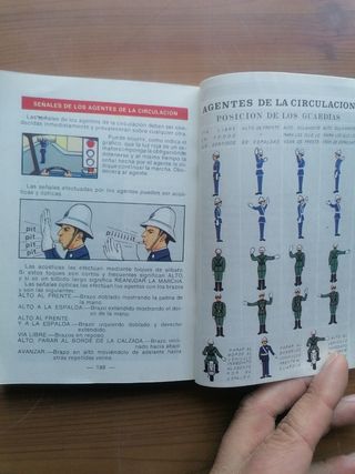 Libro Autoescuela Madrid 1976.