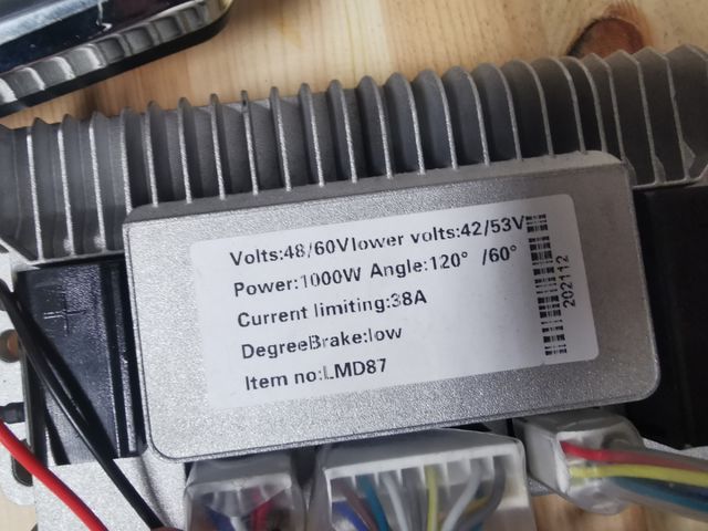 Controladora 48v,60v 1000.2000.3000w 38A