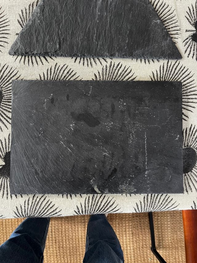 Conjunto pizarra aperitivos