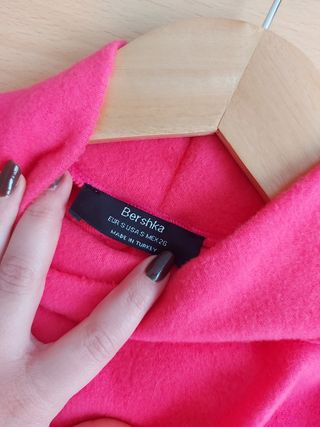 Jersey fucsia suave Bershka