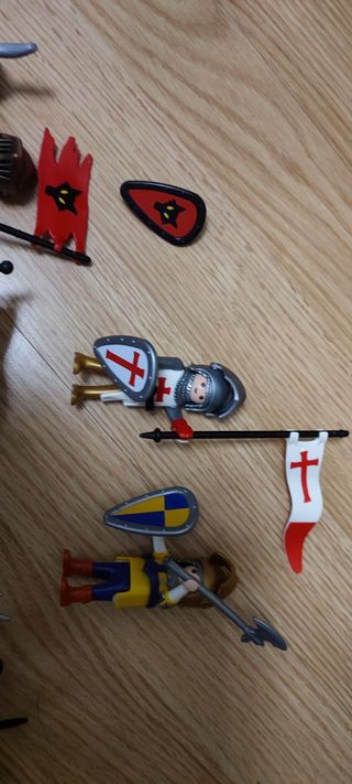 lote de Playmobil mediavales