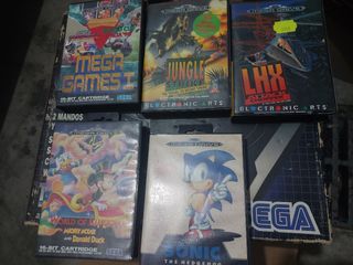Megadrive 1 + Juegos. HAGO ENVIOS.