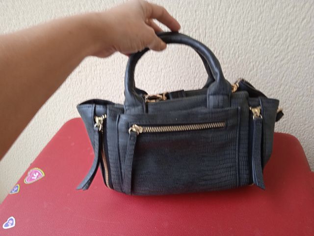 bolso gris