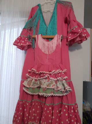 Traje flamenca mamá e hija