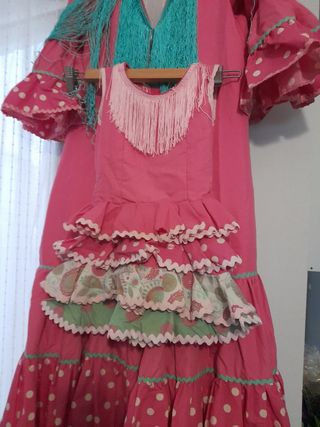 Traje flamenca mamá e hija