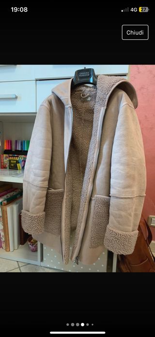 Cappotto peluche