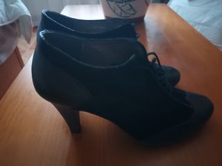 zapatos de tacón de invierno 