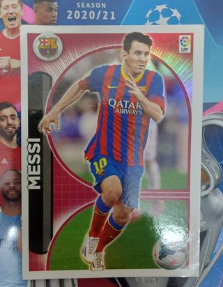 Messi cromo Liga Este 2014-2015