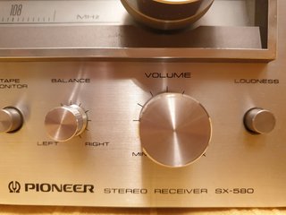 PIONEER SX-580 RECEIVER AMPLIFICADOR AM/FM (1979)