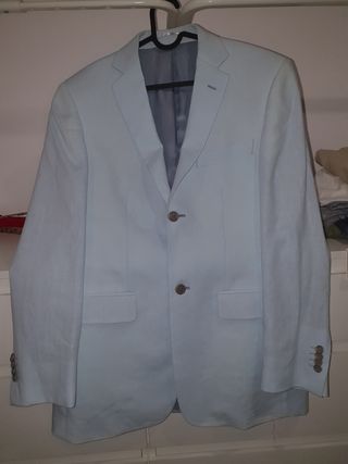 Blazer azul celeste