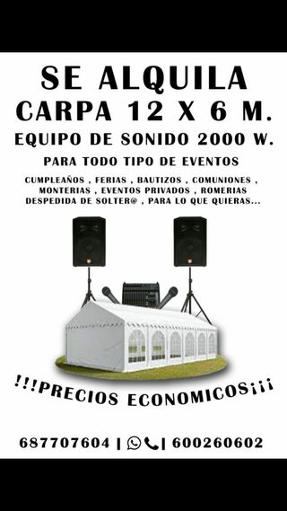 MESAS ,SILLAS , MATERIAL PARA EVENTOS