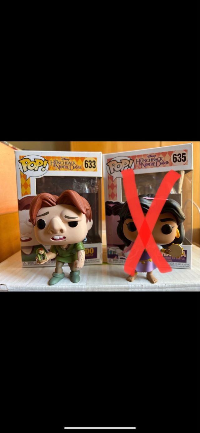 Funko pop del Jorobado de Notre Dame