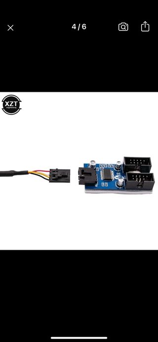 Multiplicador usb placa base pc