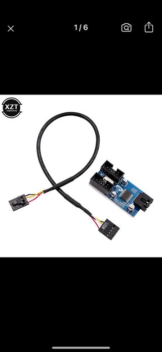 Multiplicador usb placa base pc