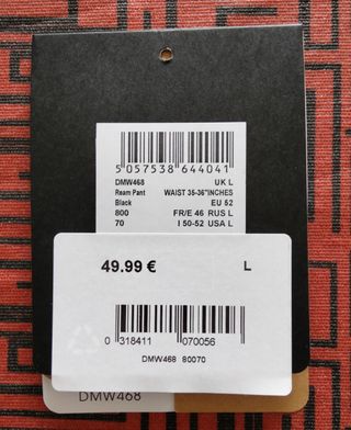 PANTALON CHICO NIEVE T- L