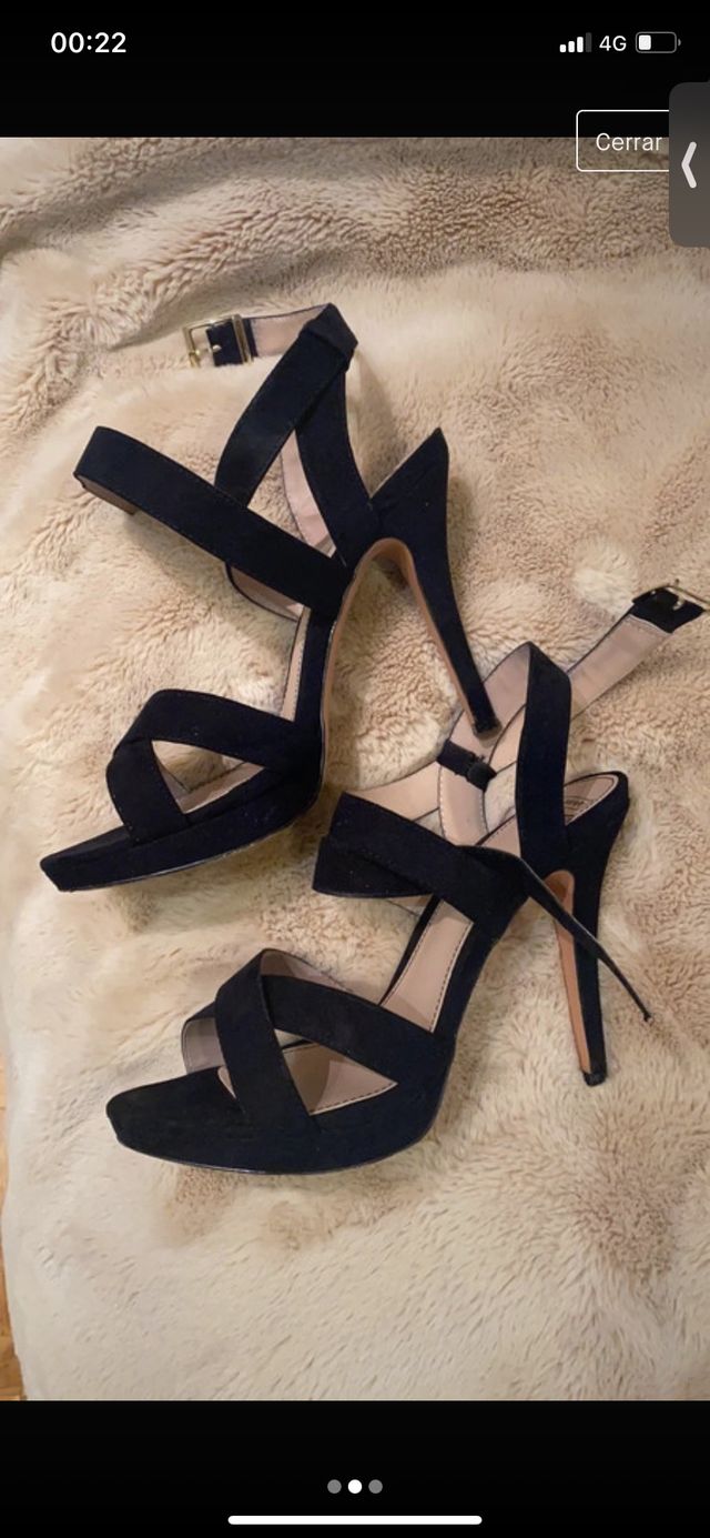 Zapatos tacón negros