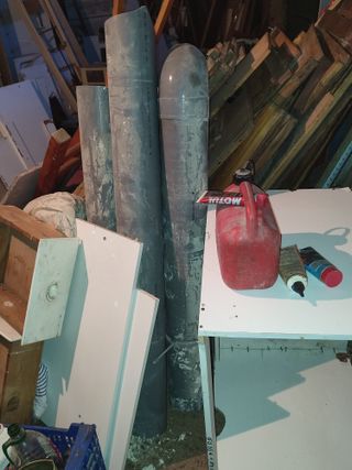 Tubo de PVC diámetros 125 , de 50 , de 40 y 32