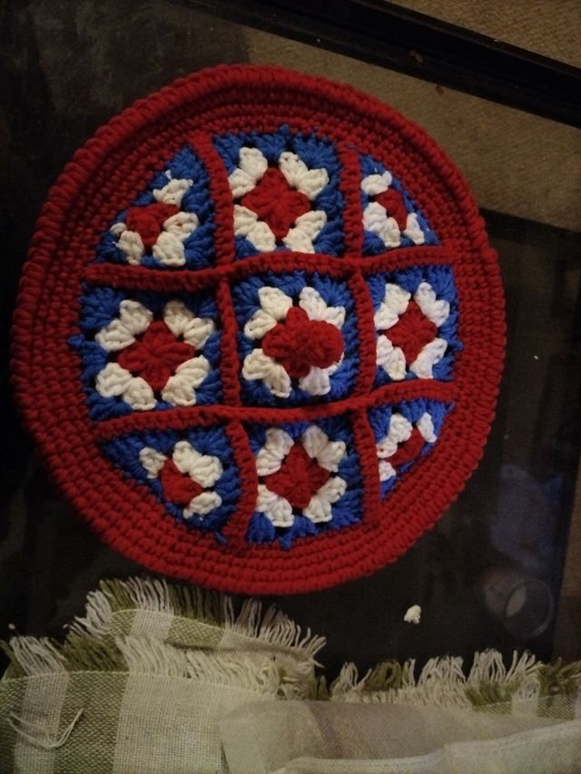 gorro de lana con estampado