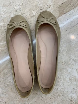 Bailarinas crema Marypaz