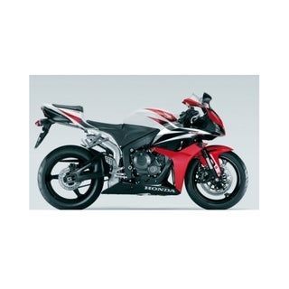 Juego pegatinas Moto HONDA CBR 600RR 2007 BLANCA