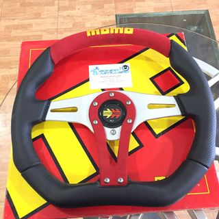 🔴Momo TREK Rojo Volante Deportivo 350mm